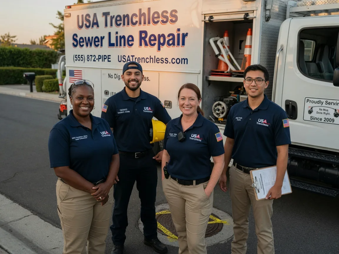Sewer Line Repair company in Hartshorne, OK